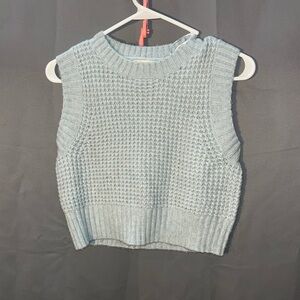 Jessica Simpson Light Blue Sleeveless Sweater